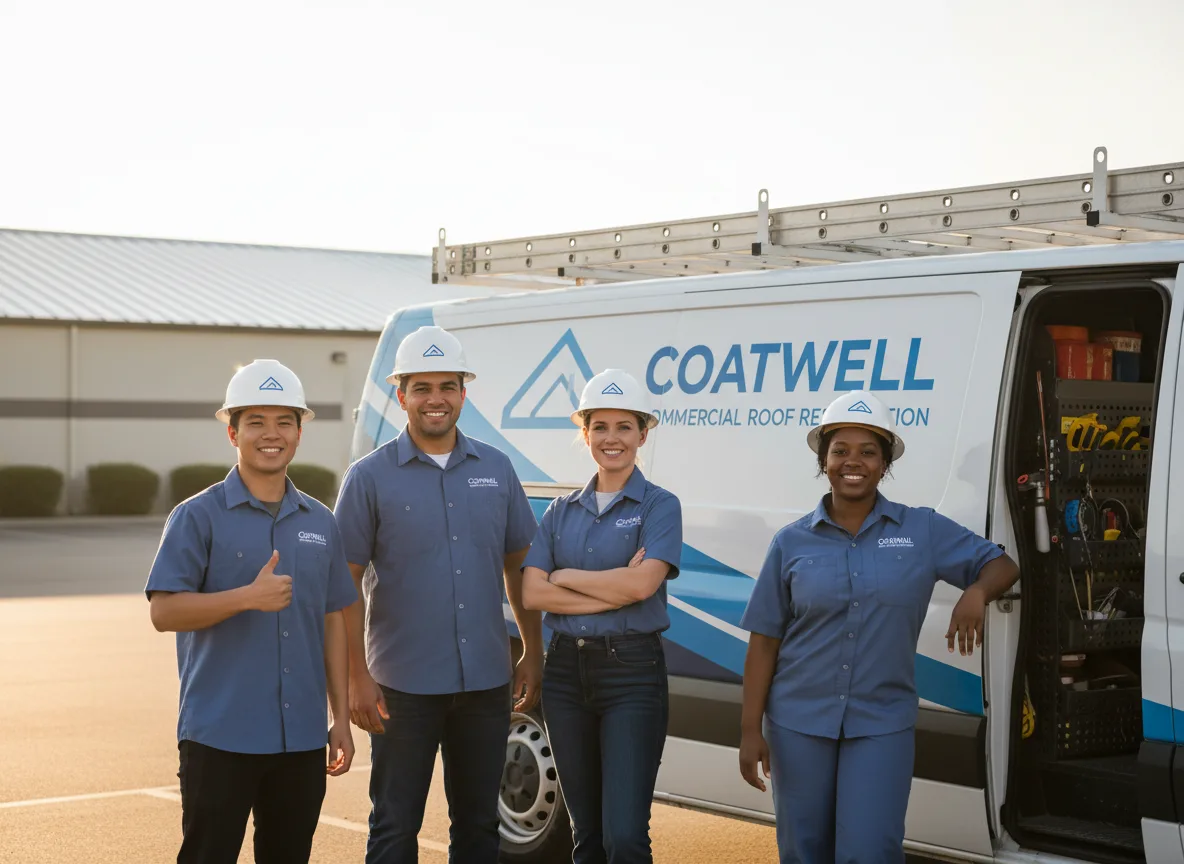 Commercial roof coating company in Iuka, KS